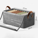 Kit com 3 caixas organizadoras